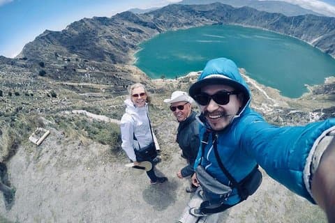 Excursão privada de 3 dias na linha da cidade de Quito, Parque Nacional Cotopaxi e Quilotoa.