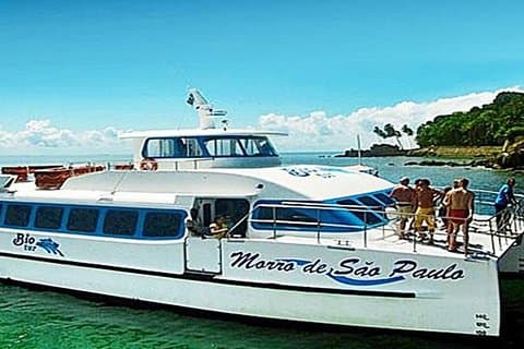 Catamaran Directe boot van / naar Morro de São Paulo