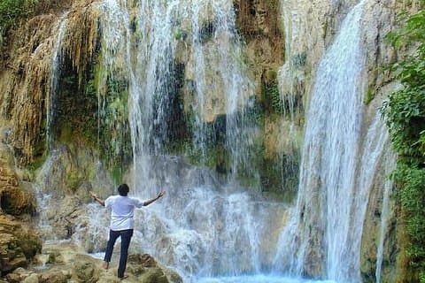 Kulon Progo Waterfall Yogyakarta with English / Dutch / Italian / French Guide