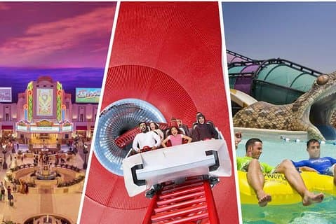 Ferrari World & Yas Water World Tour de Dubaï