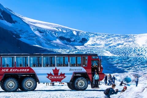 Columbia Icefield Tour mit Glacier Skywalk ab Calgary