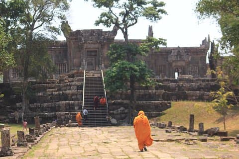 Excursão privada ao Templo Preh Vihear, Patrimônio Mundial em 2008
