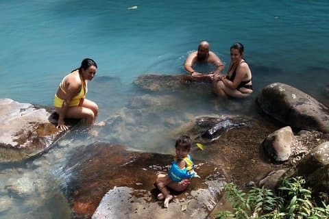 Tour à cheval dans le Rio Celeste