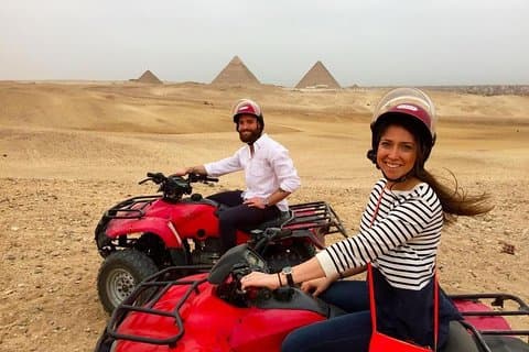 Quad Bike Tour rundt Giza-pyramidene