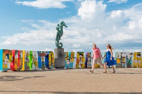 Fotoseanse i Puerto Vallarta historiske sentrum