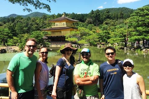 Visite à vélo à la découverte du nord de Kyoto plus déjeuner