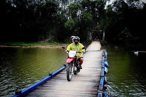 Tour della strada secondaria della campagna di Hoi An