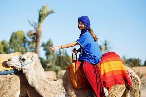 Sunset Camel Ride Tour met Barebecue