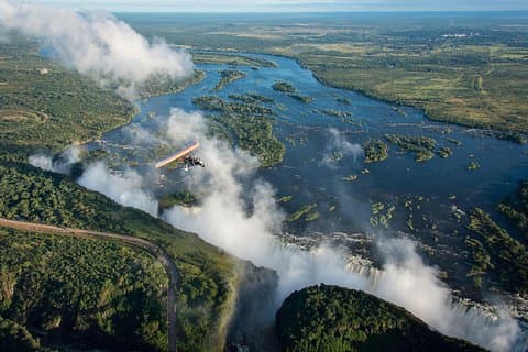 Vuelo privado en ultraligero sobre las cataratas