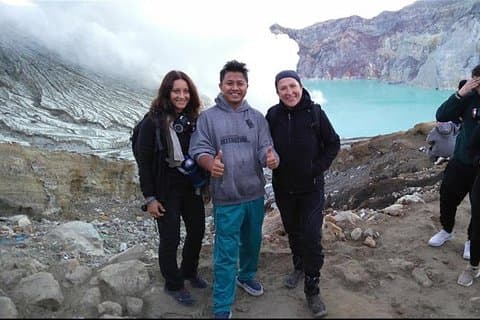 Mount Ijen Crater - Blå eld tur från Bali - Include Hotel