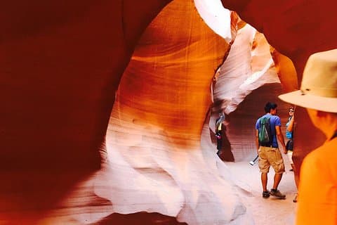 Viagem diurna para grupos pequenos ao Antelope Canyon saindo de Phoenix