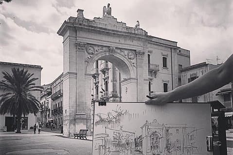 La découverte des lieux de Montalbano