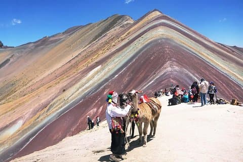 Volledige dagtour naar Rainbow Mountain groepsbezoek