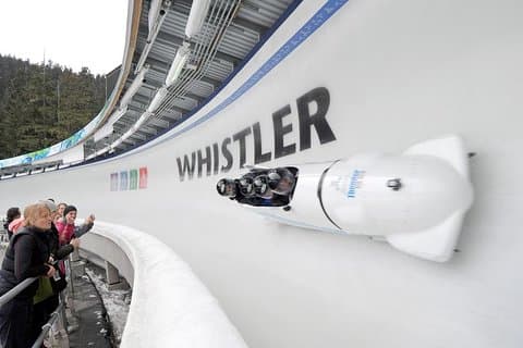 Pasajero Bobsleigh en Whistler
