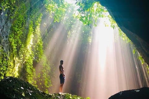 Beji Guwang Hidden Canyon With Tukad Cepung Waterfalls