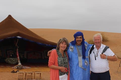 1 nat i ørken fra Agadir