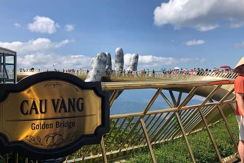 Ba Na Hills - Tour del gruppo del Golden Bridge