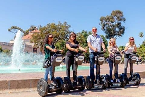 Visite privée en Segway du parc Balboa