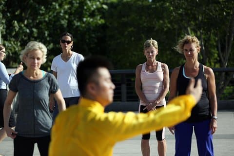Tai Chi klasse med Temple of Heaven privat halvdagstur