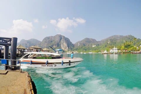 Koh Phi Phi nach Koh Yao Noi mit dem Koh Yao Sun Smile Speedboot
