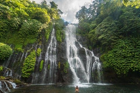 Bedugul, Waterfall, Tanah Lot sunset tour