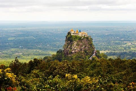 Private Day Adventure Trip to Mt. Popa from Bagan