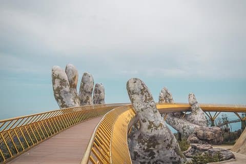 Golden Bridge and Ba Na hills Full day Private tour from Hoi An City