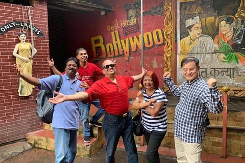 Bollywood für alle Gruppen-Halbtagestour inklusive Transport