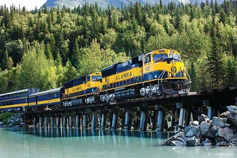 Alaska Railroad Anchorage til Seward One Way