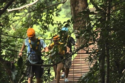 Flying Hanuman Zipline