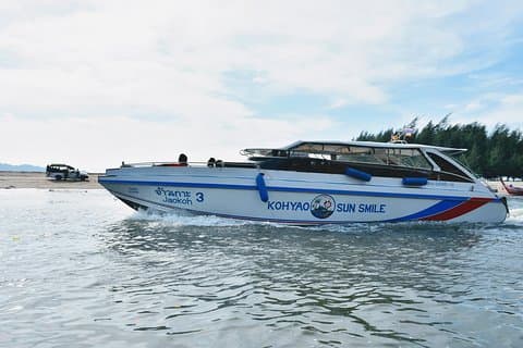 Railay Beach til Koh Phi Phi med Koh Yao Sun Smile Speed Boat