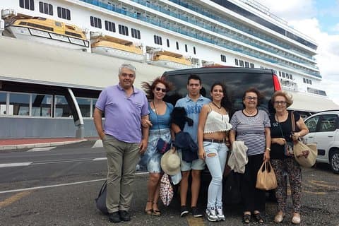 Private Transfer Civitavecchia Port to Rome or FCO Luxury Vehicle