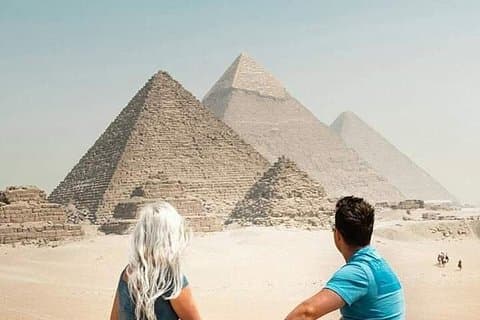 Tour privado en las pirámides y la esfinge de Giza