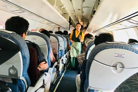 Pokhara til Kathmandu med fly
