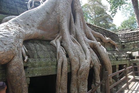 Deux jours d'histoire d'Angkor et de la cascade de la montagne Kulen