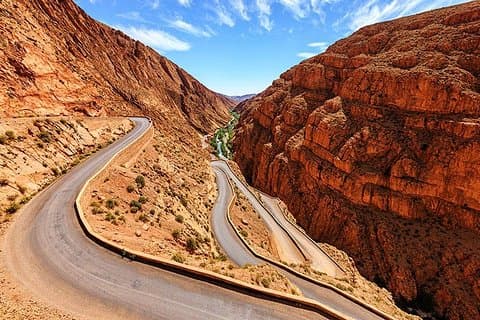 Marrakech - Route of the kasbahs-Desert Merzouga 7 Days 6 Nights