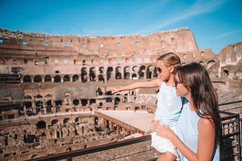 Colosseum and Ancient Rome Private Family Friendly Tour