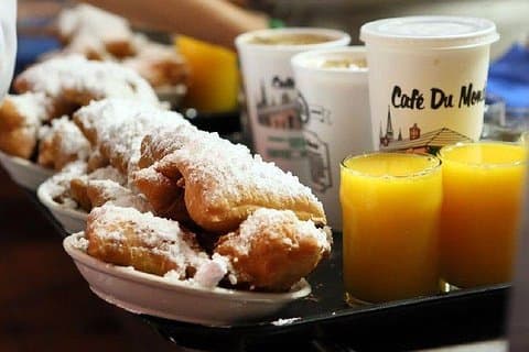 French Quarter History Tour med Cafe Du Monde