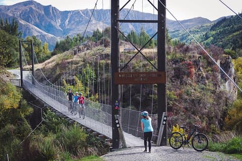 Da Arrowtown a Gibbston – Iconico giro in bicicletta sui ponti del fiume Arrow