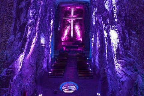 ZIPAQUIRA SALT CATHEDRAL gruvan Privat transport