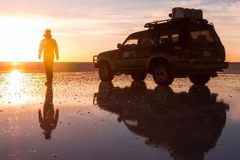 Uyuni Salt Flats 4-days tour from Atacama> private room available