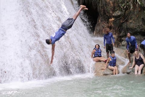 Blue Hole & Dunn's River Falls with Lunch from Grand Palladium and Negril
