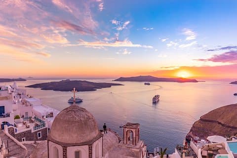 Santorini halvdag ettermiddag privat tur
