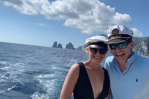 Privat bådtur til Capri fra Sorrento