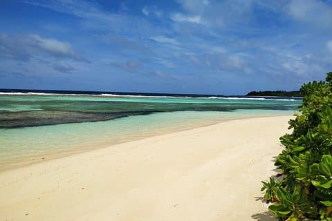 モルディブでの新婚旅行
