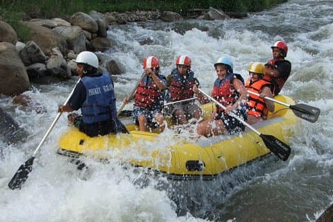 ATV, Rafting en Ziplining Adventure vanuit Phuket