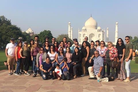 Lyx Taj Mahal med supersnabbtåg från Delhi all inclusive