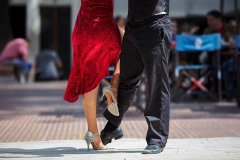 Privat fotosession af tango