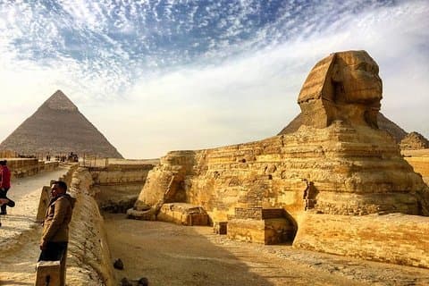 Gruppetur til pyramidene i Giza, Memphis City og Sakkara-pyramiden