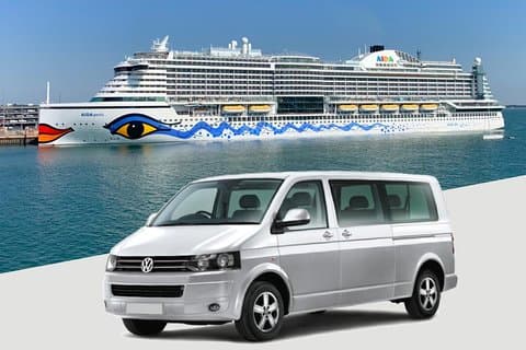 Southampton cruiseterminals naar Londen in een privéminivan-aankomsttransfer